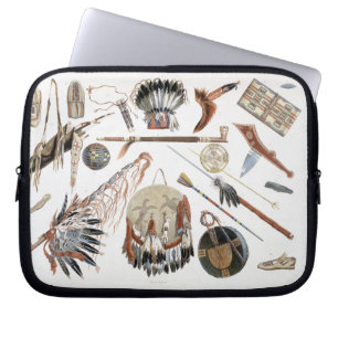 Indiska Utensils och ärmar, pläterar 48 från no Laptop Sleeve