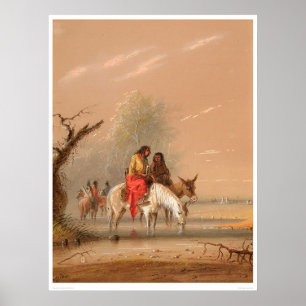 Indiska vatten i deras berg (1068A) Poster