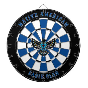 Indiskt amerikansk örn Dart Board Darttavla