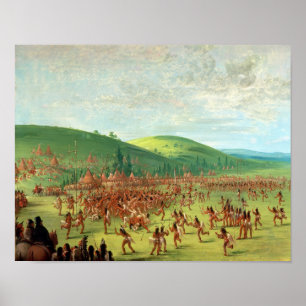 Indiskt bollspel poster