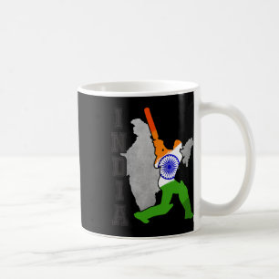 Indiskt crickettröja Indien Cricket Team Älskare S Kaffemugg