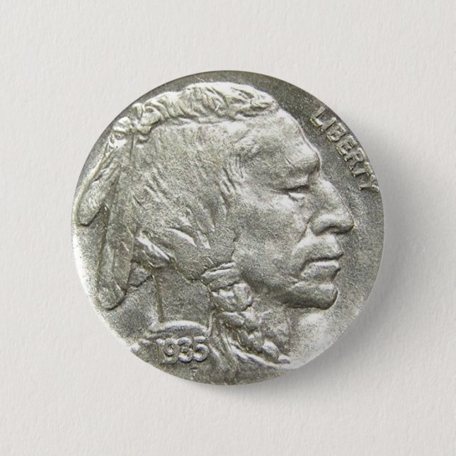 INDISKT HEAD MYNT KNAPP (Framsida)