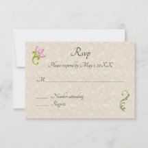 Indiskt hinduiskt påfågelbröllopsinbjudan rsvp