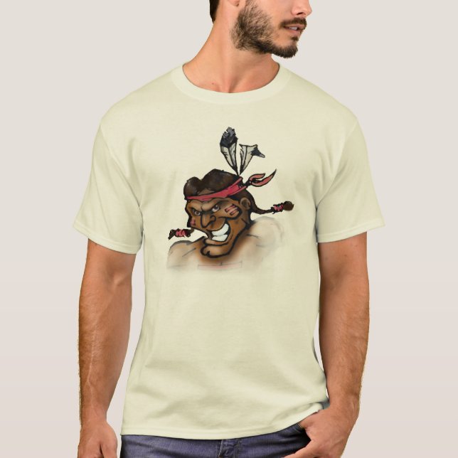 Indiskt huvud Ansikte Tee (Framsida)