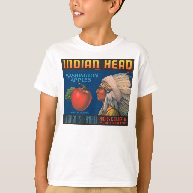 Indiskt huvud t shirt (Framsida)