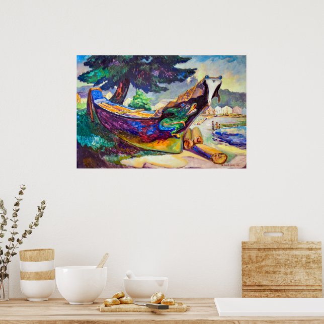 Indiskt krigskano | Emily Carr | Poster (Kök)