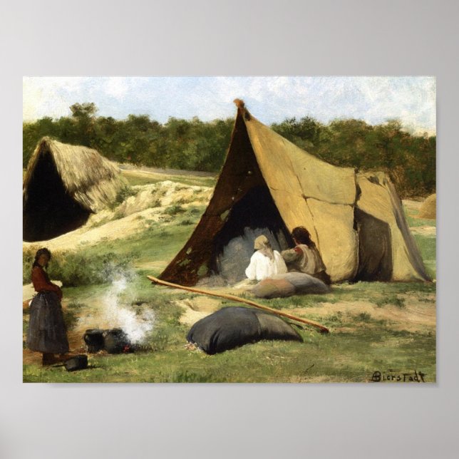 Indiskt läger poster (Framsidan)