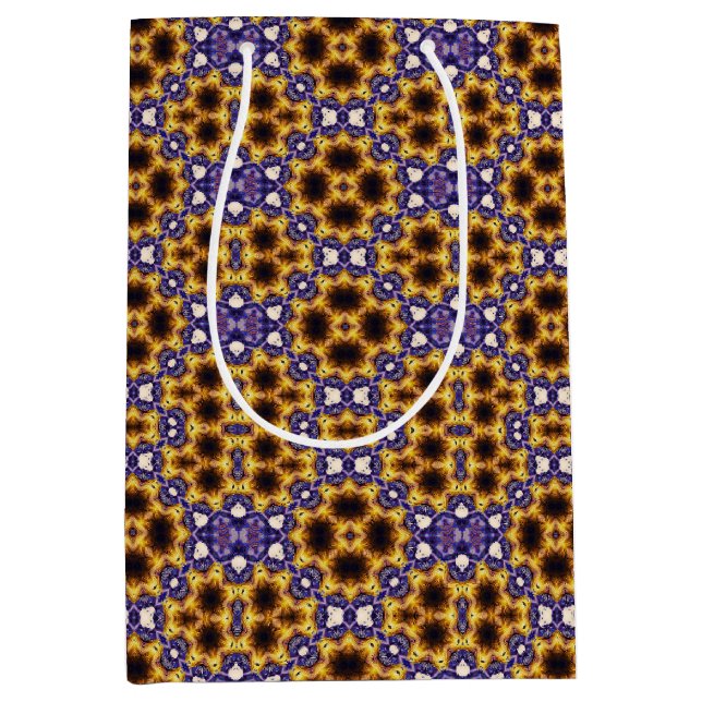 Indiskt Mandala Geometriskt Art Deco Sömlöst Mönst (Framsidan)