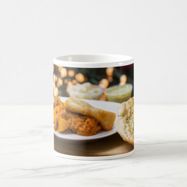 Indiskt mjöl kaffemugg (Center)