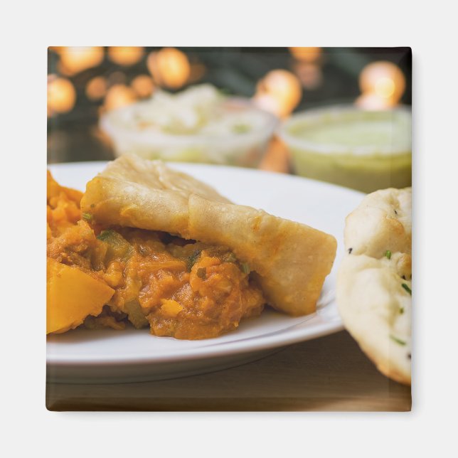 Indiskt mjöl magnet (Framsidan)