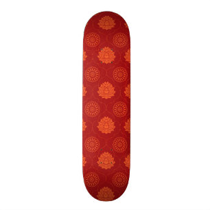 Indiskt mönster mini skateboard bräda 18,7 cm