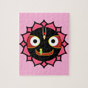 Indiskt roligt Krishna motiv Pussel