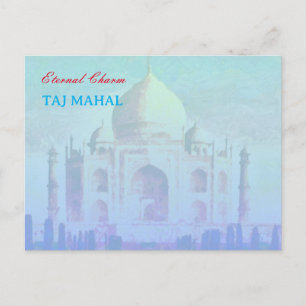 Indiskt Taj mahal vykort