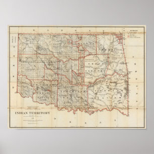 Indiskt territorium poster