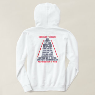 Individ-1 Trump samverkan hinder Jan 2019 Hoodie