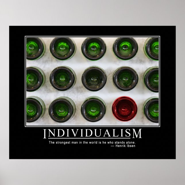 Individualism Poster (Framsidan)