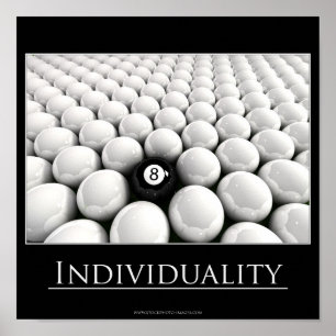 Individualitet Poster