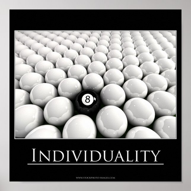 Individualitet Poster (Framsidan)