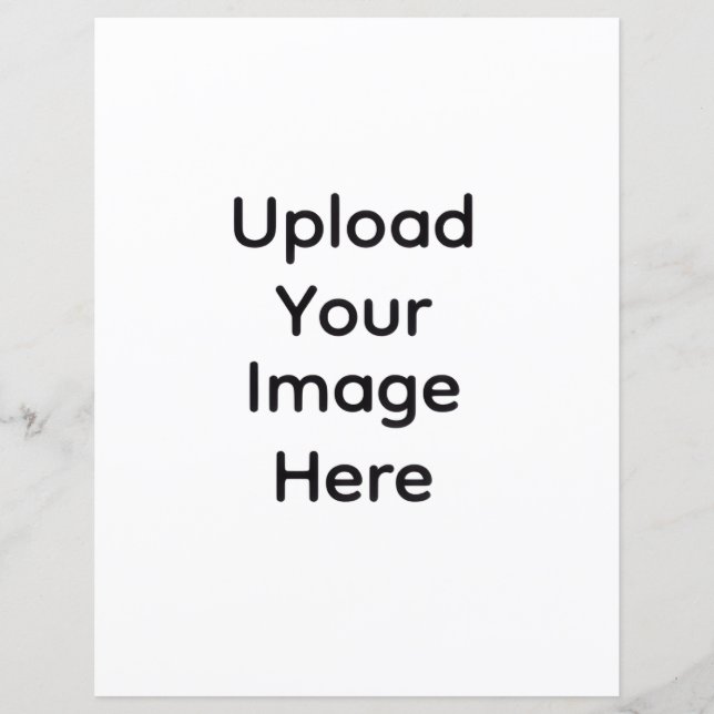 Individuell 8,5" x 11" Ladda upp din decoupagebild (Framsida)
