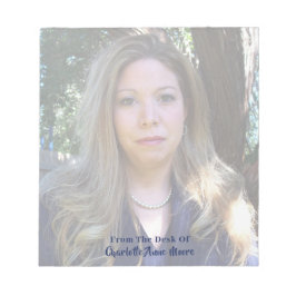 Individuell fotomall anteckningsblock