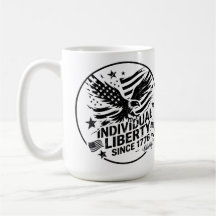 Individuell frihet sedan 1776 Patriotisk