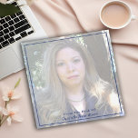 Individuell Namn & fotomall Anteckningsblock<br><div class="desc">Trendig namn och fotomall med "förskjuten" bakgrund som kan anpassas med valfri bild och namn. Obs! Ett högupplöst foto (t.ex. 250-300 dpi) fungerar bäst. Om du vill ladda upp fotot klickar du på knappen "Redigera design" och använder verktygen Zazzle design, inklusive "", "Fyllning" och "Anpassa" för att kontrollera att du...</div>