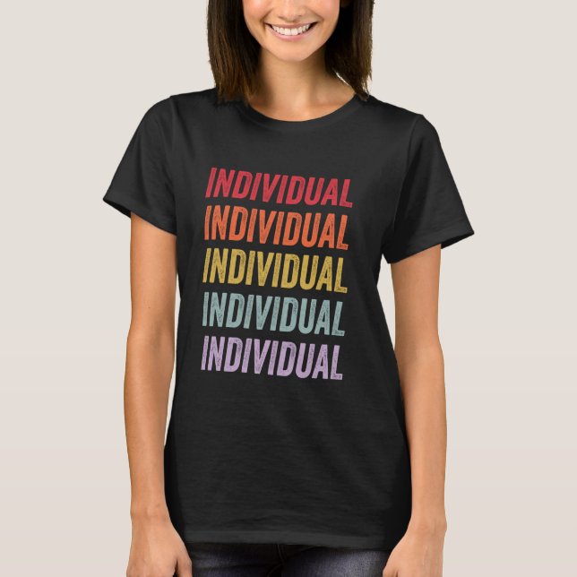 Individuell T Shirt (Framsida)