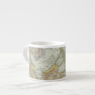 Indo china och malaysisk skärgård espressomugg
