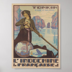 Indochina Vintage resor Poster