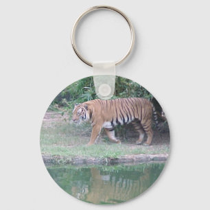 Indochinese tiger nyckelring