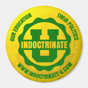 "Indoctrinate magneten för rundan för den U-" Magnet