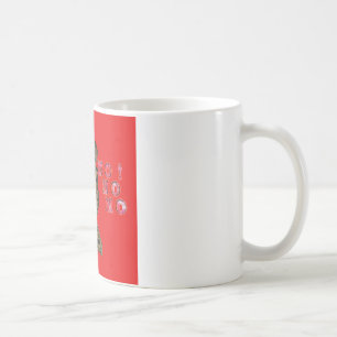 Indon esi Shadow Puppet Hohoho Design på Red canva Kaffemugg