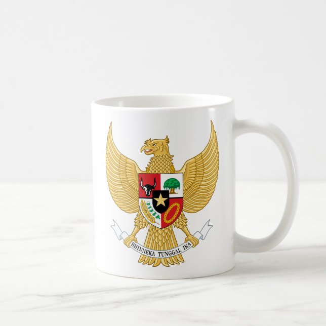 indonesia emblem kaffemugg (Höger)