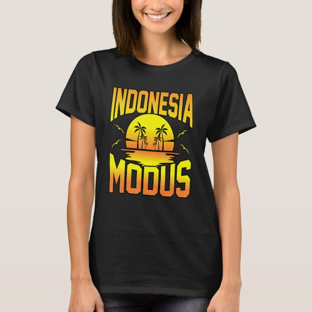 Indonesia Modus T Shirt (Framsida)