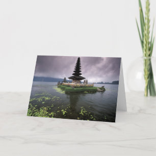 Indonesien, Bali, Ulun Danu Temple. Kort
