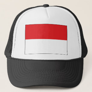 Indonesien Flagga Keps