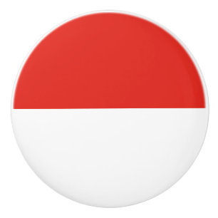 Indonesien flagga knopp