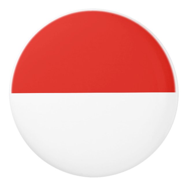 Indonesien flagga knopp (Framsidan)