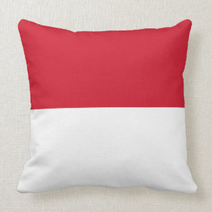 Indonesien Flagga Kudde