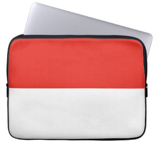 Indonesien flagga laptop fodral