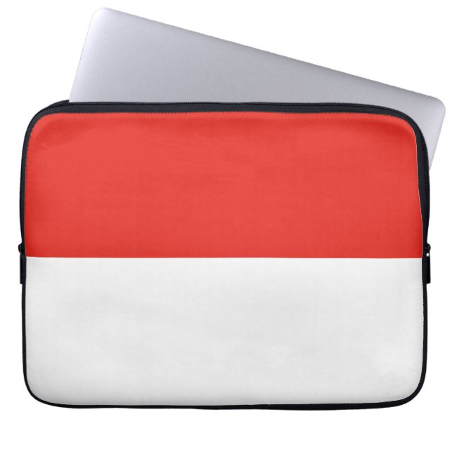 Indonesien flagga laptop fodral (Framsidan)