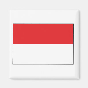 Indonesien Flagga Magnet