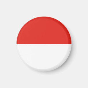 Indonesien flagga magnet