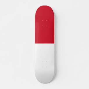 Indonesien Flagga Mini Skateboard Bräda 18,5 Cm