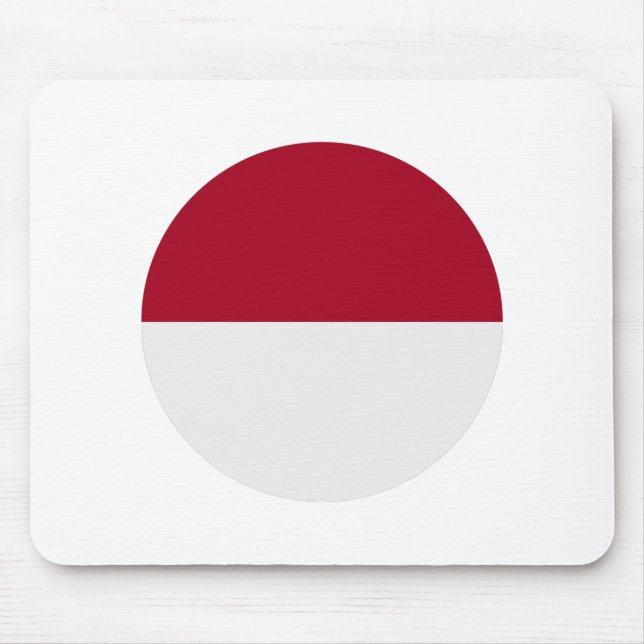 Indonesien Flagga Musmatta (Framsidan)