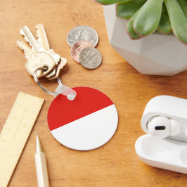 Indonesien flagga nyckelring