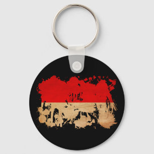 Indonesien flagga nyckelring