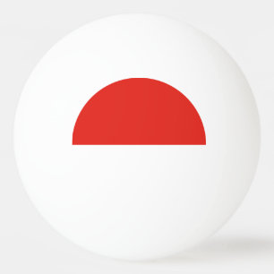 Indonesien flagga pingisboll