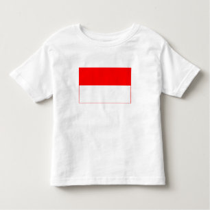Indonesien Flagga T Shirt