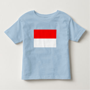 Indonesien Flagga T Shirt